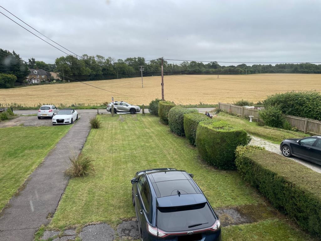 Lot: 53 - THREE-BEDROOM SEMI-DETACHED HOUSE WITH COUNTRYSIDE VIEWS - View from first floor front window